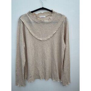 Reborn J Cream Lettuce Trim Long Sleeve XL